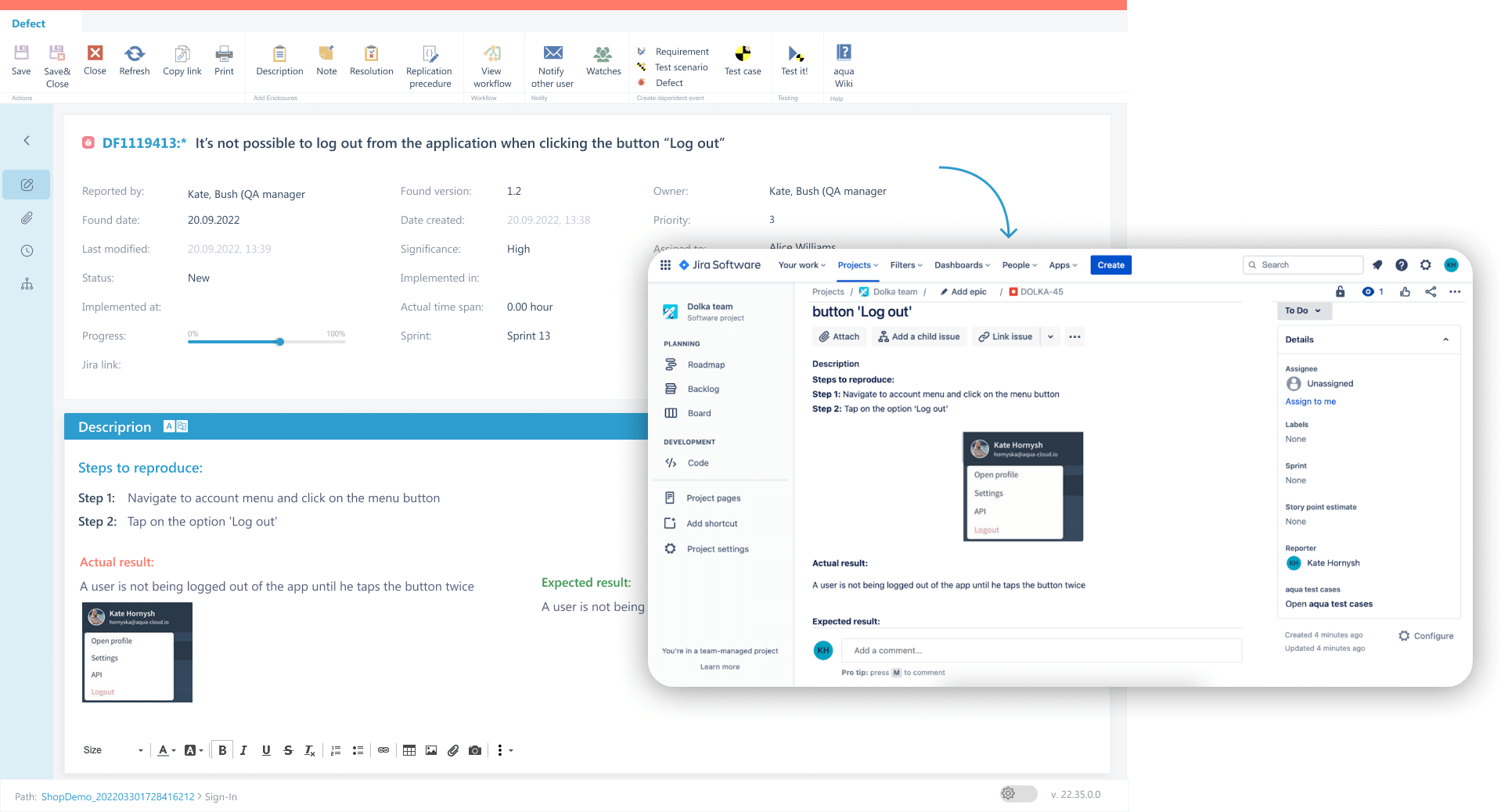 Keep dev and QA effort in perfect syncvv